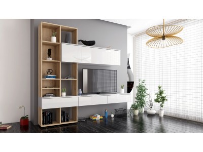 Секция Whitney (coast evoke oak/white gloss)